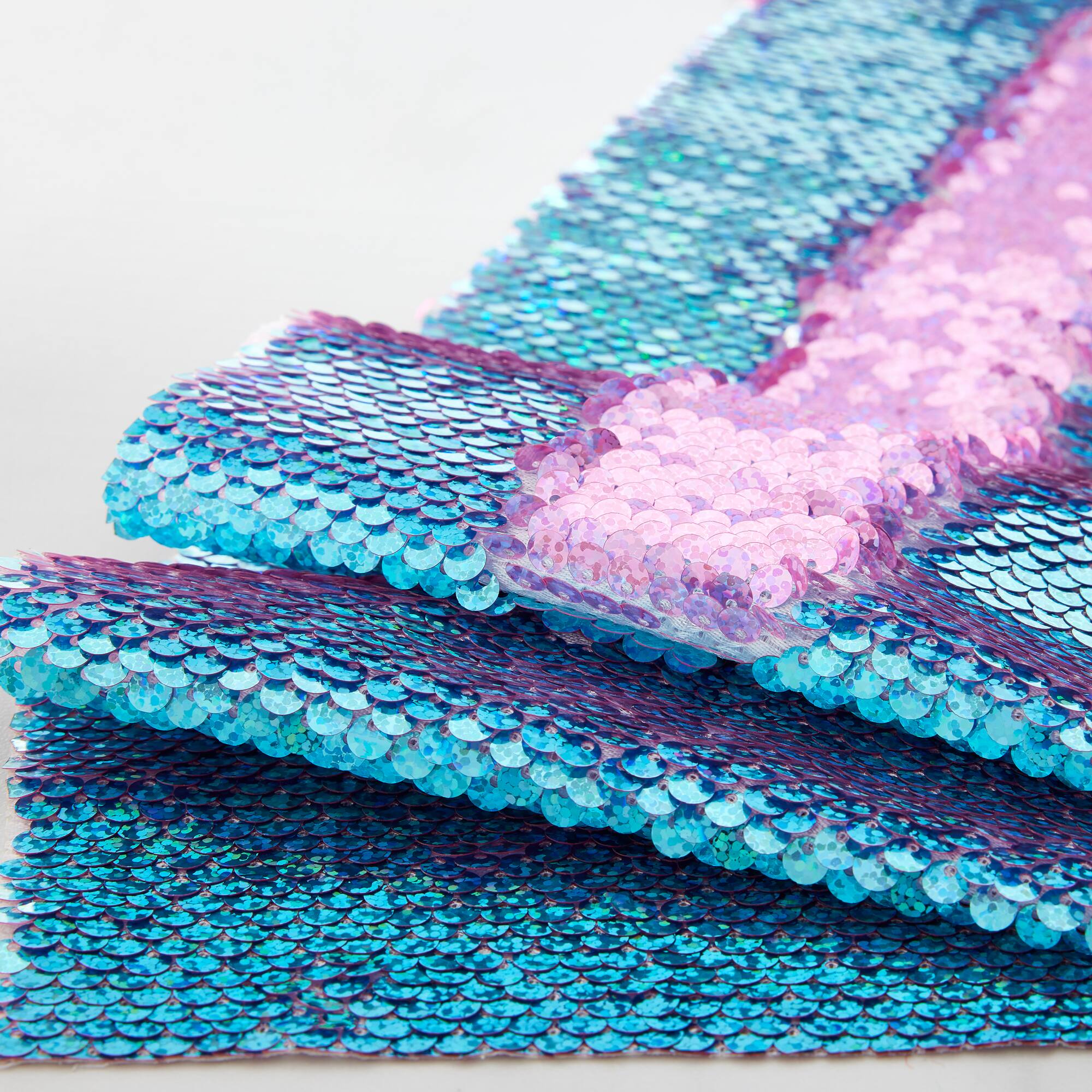 5.375" x 1yd. Mermaid Reversible Sequin Ribbon by Celebrate It